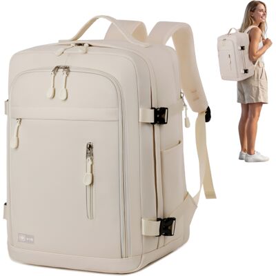wowbag Kabinowy Plecak Beżowy 40x30x20 Pojemny Bezpłatny Bagaż Podręczny Ryanair wowbag Kabinowy Plecak Beżowy 40x30x20 Pojemny Bezpłatny Bagaż Podręczny Ryanair