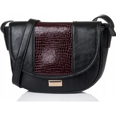 Monnari Torebka Damska Listonoszka Na Ramię Crossbody Łódka Burgundowa Monnari Torebka Damska Listonoszka Na Ramię Crossbody Łódka Burgundowa