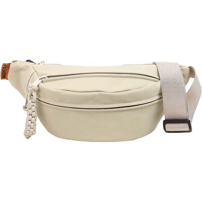 Inny producent Nerka Sportowa 32x10x16cm Wodoodporna Mocna Beżowa Uniwersalna Inny producent Nerka Sportowa 32x10x16cm Wodoodporna Mocna Beżowa Uniwersalna