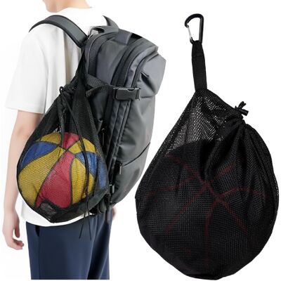 Inny producent Siatka 25x30cm Torba Piłkę Sportową Jedną Wytrzymała Przenośna Czarna Inny producent Siatka 25x30cm Torba Piłkę Sportową Jedną Wytrzymała Przenośna Czarna