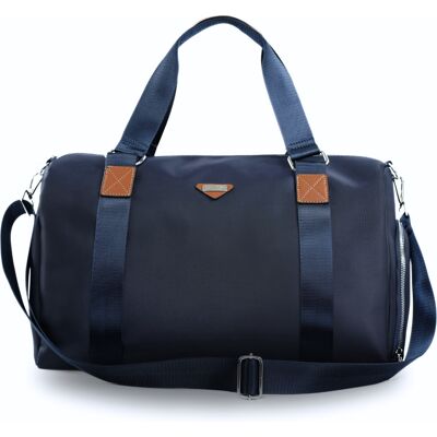 Inny producent Torba Podróżna Na Weekend Nylonowa Solier Fb51 Rimma - Niebieska - Nylon, Granatowa, Navy Inny producent Torba Podróżna Na Weekend Nylonowa Solier Fb51 Rimma - Niebieska - Nylon, Granatowa, Navy