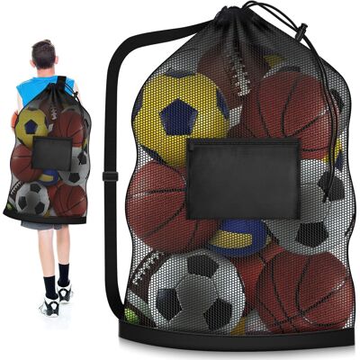 Inny producent Torba Siatkowa Duża 102x76cm Sportowa Worek Na Piłki Trening Inny producent Torba Siatkowa Duża 102x76cm Sportowa Worek Na Piłki Trening