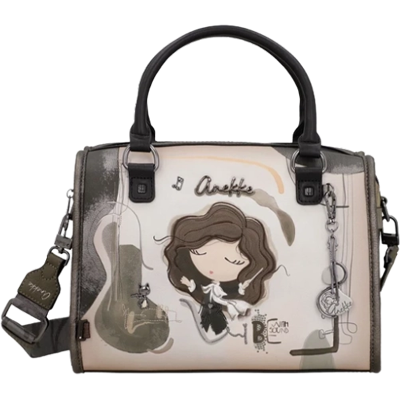 Torebka Damska Kuferek Anekke Orchestra Z Paskiem 28 × 22 Cm Torebka Damska Kuferek Anekke Orchestra Z Paskiem 28 × 22 Cm