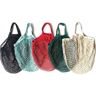 Inny producent Torebki 5 Sztuk 35x40cm Bawełna Wielorazowe Siatki Zakupy Eko Kremowe Mocne Inny producent Torebki 5 Sztuk 35x40cm Bawełna Wielorazowe Siatki Zakupy Eko Kremowe Mocne
