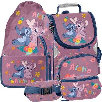 Paso Zestaw Szkolny Tornister Piórnik Saszetka Disney Lilo I Stitch Aloha Paso Zestaw Szkolny Tornister Piórnik Saszetka Disney Lilo I Stitch Aloha