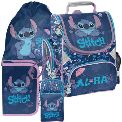 Paso Zestaw Szkolny Tornister Plecak Piórnik Torebka Lilo I Stitch Coastal Cool Paso Zestaw Szkolny Tornister Plecak Piórnik Torebka Lilo I Stitch Coastal Cool