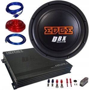 Inny producent SUBWOOFER 30cm EDGE EDBX12D2-E3 + WZMACNIACZ EDB1000.1 1000W RMS + KABLE Inny producent SUBWOOFER 30cm EDGE EDBX12D2-E3 + WZMACNIACZ EDB1000.1 1000W RMS + KABLE