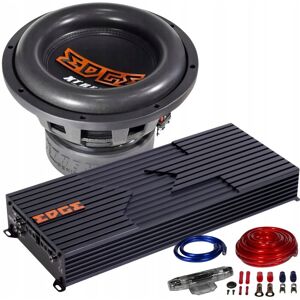 Inny producent SUBWOOFER 30cm EDGE EDX12D2 + WZMACNIACZ MONO EDBX2200.1 2200W RMS + KABLE Inny producent SUBWOOFER 30cm EDGE EDX12D2 + WZMACNIACZ MONO EDBX2200.1 2200W RMS + KABLE