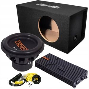 Inny producent SUBWOOFER SKRZYNIA BASOWA EDGE EDB15D2 38cm 2250W RMS 120L EDBX2200.1 KABLE Inny producent SUBWOOFER SKRZYNIA BASOWA EDGE EDB15D2 38cm 2250W RMS 120L EDBX2200.1 KABLE