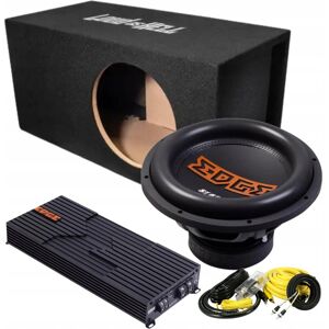Inny producent SUBWOOFER SKRZYNIA BASOWA EDGE EDS15D2 38CM 1850WRMS EDBX2200.1 KABLE 120L Inny producent SUBWOOFER SKRZYNIA BASOWA EDGE EDS15D2 38CM 1850WRMS EDBX2200.1 KABLE 120L