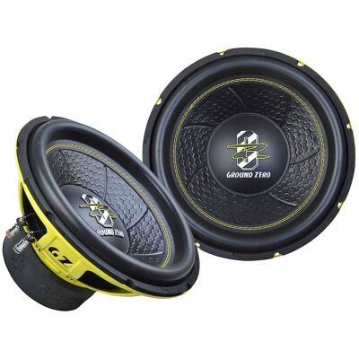 Wysokowydajny subwoofer 12 cali - Ground Zero 1000W SPL Wysokowydajny subwoofer 12 cali - Ground Zero 1000W SPL