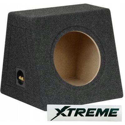 OBUDOWA ZAMKNIĘTA 25cm 30L SKRZYNIA BASOWA SUBWOOFER C1030 WLEPKI XTREME OBUDOWA ZAMKNIĘTA 25cm 30L SKRZYNIA BASOWA SUBWOOFER C1030 WLEPKI XTREME
