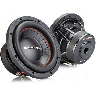 Inny producent Subwoofer GLADEN RS-X 08 - 250W RMS, 4ohm 200MM! Inny producent Subwoofer GLADEN RS-X 08 - 250W RMS, 4ohm 200MM!