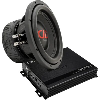 Xtreme Głośnik Basowy 25cm Dd Audio 510e D2 + Wzmacniacz 1-Kanałowy Edb1000.1 Xtreme Głośnik Basowy 25cm Dd Audio 510e D2 + Wzmacniacz 1-Kanałowy Edb1000.1