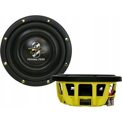 Inny producent Ground Zero Gzhw 8spl-D2 Flat Subwoofer Samochodowy 200mm 500w Rms 2x2 Ohm Inny producent Ground Zero Gzhw 8spl-D2 Flat Subwoofer Samochodowy 200mm 500w Rms 2x2 Ohm