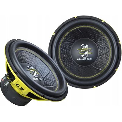 Wysokowydajny subwoofer 12 cali - Ground Zero 1000W SPL Wysokowydajny subwoofer 12 cali - Ground Zero 1000W SPL