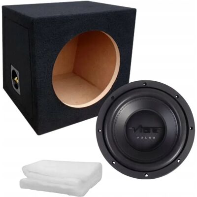 Xtreme Subwoofer Skrzynia Basowa Czarna 20l Vibe Pulse10d2 25cm 350w Rms 2x2 Ohm Xtreme Subwoofer Skrzynia Basowa Czarna 20l Vibe Pulse10d2 25cm 350w Rms 2x2 Ohm