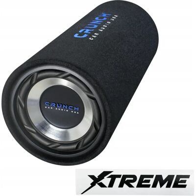 Xtreme Subwoofer Tuba Crunch Gts200 20cm 400w + Wlepk Xtreme Subwoofer Tuba Crunch Gts200 20cm 400w + Wlepk