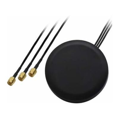 Teltonika 003R-00254 Antena Combo SISO LTE/GPS/WIFI, dachowa ze złaczami 2x SMA oraz 1x RP-SMA Teltonika 003R-00254 Antena Combo SISO LTE/GPS/WIFI, dachowa ze złaczami 2x SMA oraz 1x RP-SMA
