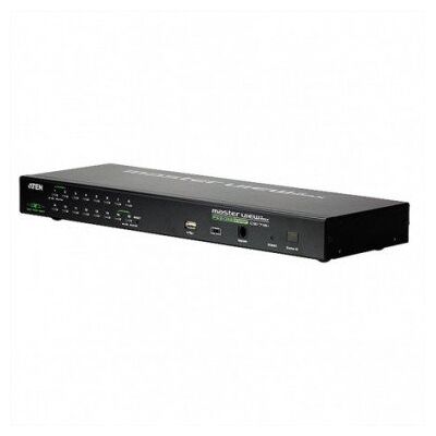 Aten CS1716i przełącznik KVM Over IP VGA, PS/2-USB, port peryferyjny USB, 16 portów Aten CS1716i przełącznik KVM Over IP VGA, PS/2-USB, port peryferyjny USB, 16 portów