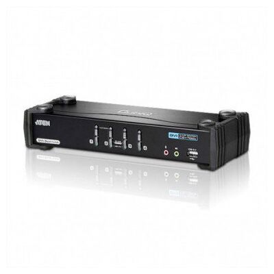 Aten Cs1784a Przełącznik Kvm Dual-Link Dvi, Usb, Audio, 4 Porty Aten Cs1784a Przełącznik Kvm Dual-Link Dvi, Usb, Audio, 4 Porty