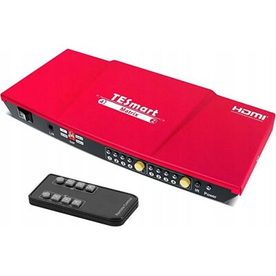 Inny producent Przełącznik KVM switch 4x2 HDMI 3D Full HD 1080P 4K@30Hz Powystawowy Inny producent Przełącznik KVM switch 4x2 HDMI 3D Full HD 1080P 4K@30Hz Powystawowy
