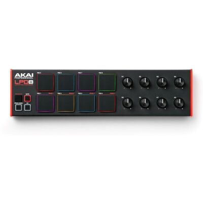 Akai Mini Kontroler Usb/midi, Lpd 8 Mkii Akai Mini Kontroler Usb/midi, Lpd 8 Mkii