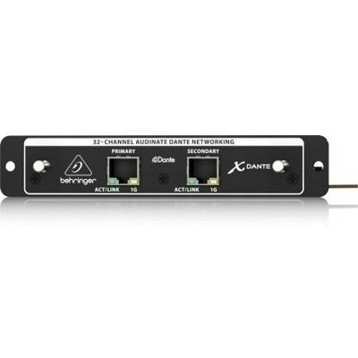 Karta rozszerzenia Dante 32 kanały Behringer X-Dante - Interfejs audio Karta rozszerzenia Dante 32 kanały Behringer X-Dante - Interfejs audio