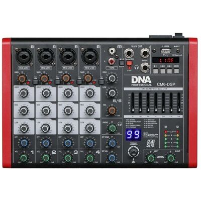 'Dna Cm6-Dsp - Mikser Audio Usb Mp3 Bluetooth Dna Cm6-Dsp' 'Dna Cm6-Dsp - Mikser Audio Usb Mp3 Bluetooth Dna Cm6-Dsp'