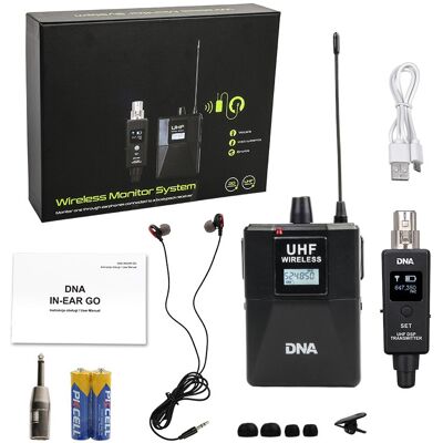 Dna In-Ear Go System Bezprzewodowy Nagłośnienia Odsłuch Douszny Dna In-Ear Go System Bezprzewodowy Nagłośnienia Odsłuch Douszny
