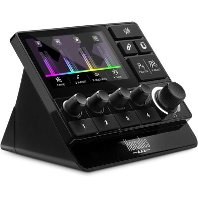 Hercules Stream 200 XLR profesjonalny kontroler audio do streamingu na żywo Hercules Stream 200 XLR profesjonalny kontroler audio do streamingu na żywo