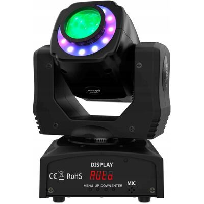 Inny producent Lampa Sceniczna Audibax Oregon 60 - Ruchoma Głowica Do Dyskoteki Led Inny producent Lampa Sceniczna Audibax Oregon 60 - Ruchoma Głowica Do Dyskoteki Led