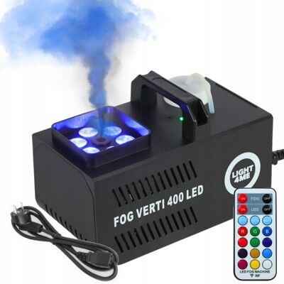 LIGHT4ME FOG VERTI 400 LED mała wytwornica dymu pionowego pilot bezprzewodowy efekt świetlny RGBW LIGHT4ME FOG VERTI 400 LED mała wytwornica dymu pionowego pilot bezprzewodowy efekt świetlny RGBW