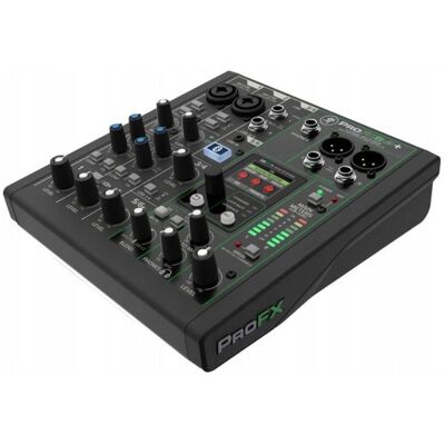 Inny producent Mackie ProFX6v3+ Mikser 6 Kanałów USB-C Bluetooth FX Onyx Loopback Inny producent Mackie ProFX6v3+ Mikser 6 Kanałów USB-C Bluetooth FX Onyx Loopback
