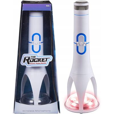 Rocket Mikrofon Bezprzewodowy Karaoke Głośnik Bluetooth Rocket Mikrofon Bezprzewodowy Karaoke Głośnik Bluetooth