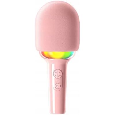 Inny producent MIKROFON KARAOKE GŁOŚNIK BLUETOOTH USB LED BEZPRZEWODOWY PREZENT DLA DZIECI Inny producent MIKROFON KARAOKE GŁOŚNIK BLUETOOTH USB LED BEZPRZEWODOWY PREZENT DLA DZIECI