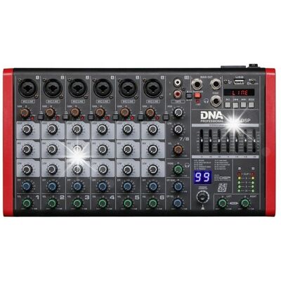 Inny producent Mikser audio konsoleta analogowa USB MP3 Bluetooth Phantom DNA CM8-DSP Inny producent Mikser audio konsoleta analogowa USB MP3 Bluetooth Phantom DNA CM8-DSP