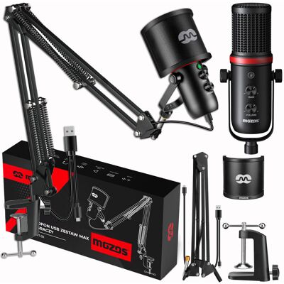 Mozos Mkit-Gx Mikrofon Usb Z Ramieniem Mozos Mkit-Gx Mikrofon Usb Z Ramieniem