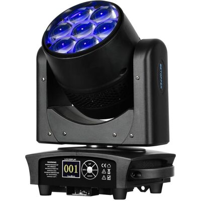 producent niezdefiniowany Oświetlenie sceniczne Ruchoma głowa LED Reflektor DJ 7x 40W RGBW producent niezdefiniowany Oświetlenie sceniczne Ruchoma głowa LED Reflektor DJ 7x 40W RGBW