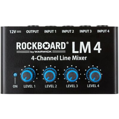 'rockboard Lm 4 4-Channel Line Mixer Mini Mikser Liniowy Rockboard Rbo E Lm 4' 'rockboard Lm 4 4-Channel Line Mixer Mini Mikser Liniowy Rockboard Rbo E Lm 4'