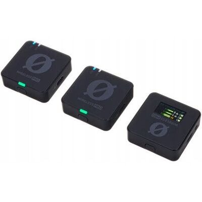 Rode Wireless Pro 2-Kanałowy System Bezprzewodowy Mikrofonowy Lavalier Rode Wireless Pro 2-Kanałowy System Bezprzewodowy Mikrofonowy Lavalier