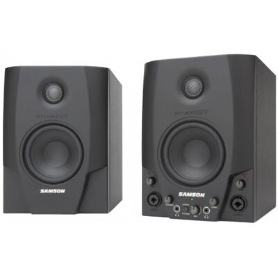 Samson Studio Gt Para Aktywnych Monitorów Studyjnych Bliskiego Pola Z Interfejsem Usb Audio Samson Studio Gt Para Aktywnych Monitorów Studyjnych Bliskiego Pola Z Interfejsem Usb Audio