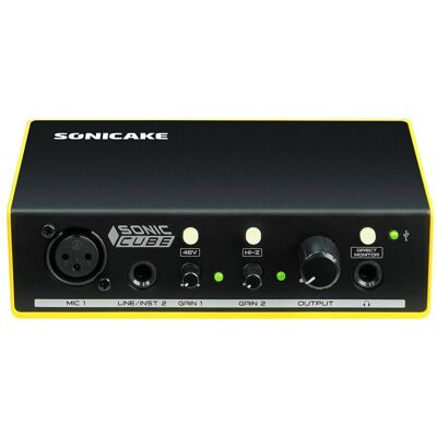 Inny producent SONICAKE Interfejs Audio USB Mikser Podcast XLR 48V Streaming Inny producent SONICAKE Interfejs Audio USB Mikser Podcast XLR 48V Streaming