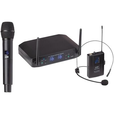 'Soundsation Wf-U216hp System Bezprzewodowy Mikrofon Do Ręki Nagłowny Soundsation Stnmicwfu216hp' 'Soundsation Wf-U216hp System Bezprzewodowy Mikrofon Do Ręki Nagłowny Soundsation Stnmicwfu216hp'
