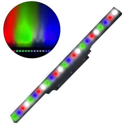 LIGHT4ME ŚWIATŁA DYSKOTEKOWE LISTWA OŚWIETLENIOWA LED RGBW BELKA BAR 18x10W DMX LIGHT4ME ŚWIATŁA DYSKOTEKOWE LISTWA OŚWIETLENIOWA LED RGBW BELKA BAR 18x10W DMX