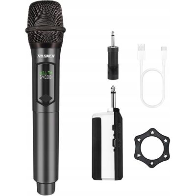 A-4 Tech Talomen K-60-1 Bezprzewodowy Mikrofon z Odbiornikiem - Karaoke - Do 50m A-4 Tech Talomen K-60-1 Bezprzewodowy Mikrofon z Odbiornikiem - Karaoke - Do 50m