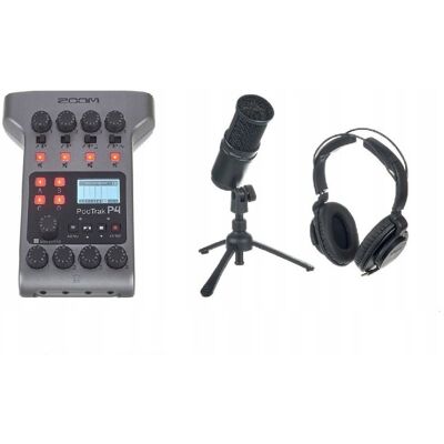 Zoom Podtrak P4 Zestaw Do Nagrywania Podcastów Nowy Zoom Podtrak P4 Zestaw Do Nagrywania Podcastów Nowy