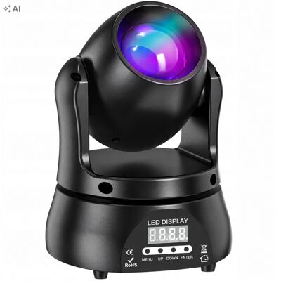 Inny producent Ruchoma Głowica Led 40w Rgbw Dmx512 Światło Sceniczne Dj Dyskoteka Inny producent Ruchoma Głowica Led 40w Rgbw Dmx512 Światło Sceniczne Dj Dyskoteka