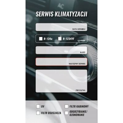 TRAFFIC MARKETING 300x Zawieszka warsztatowa SERWIS KLIMATYZACJI TRAFFIC MARKETING 300x Zawieszka warsztatowa SERWIS KLIMATYZACJI