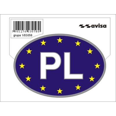 Avisa 5x NAKLEJKA WLEP NA AUTO SAMOCHÓD SAMOPRZYLEPNA WLEPKA FLAGA PELKA PL UE 10 x 7cm 1/03058 Avisa 5x NAKLEJKA WLEP NA AUTO SAMOCHÓD SAMOPRZYLEPNA WLEPKA FLAGA PELKA PL UE 10 x 7cm 1/03058